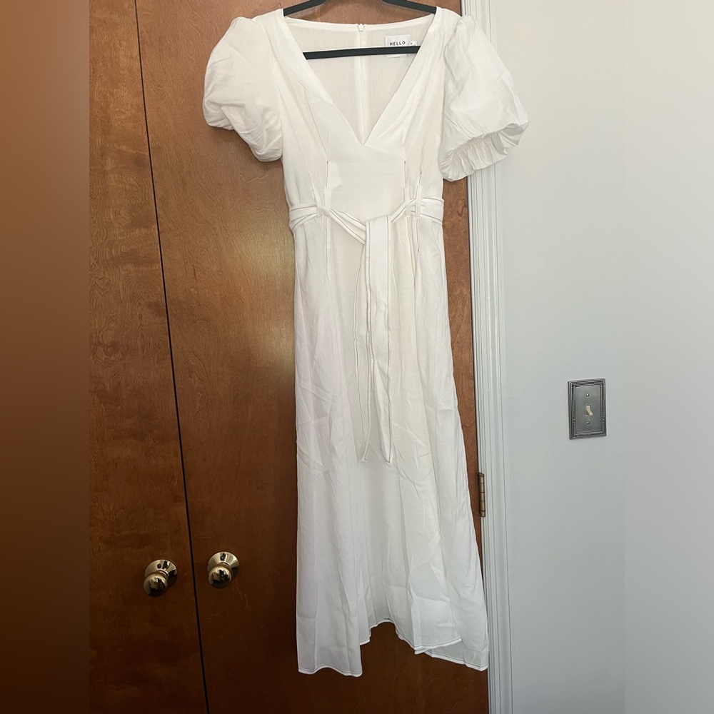 Hello Molly dress perfect for bridal shower!